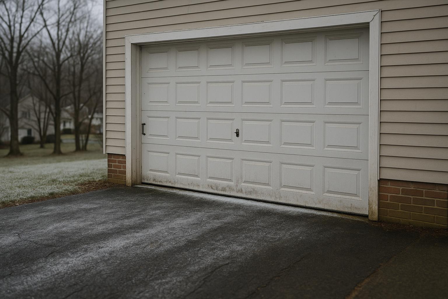 What to Do When Your Garage Door Won't Open in Cold Weather